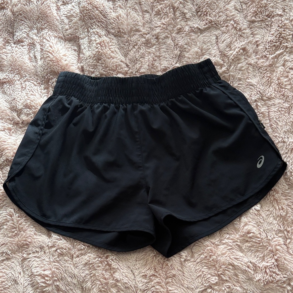 Asics Black Women's Athletic Shorts S